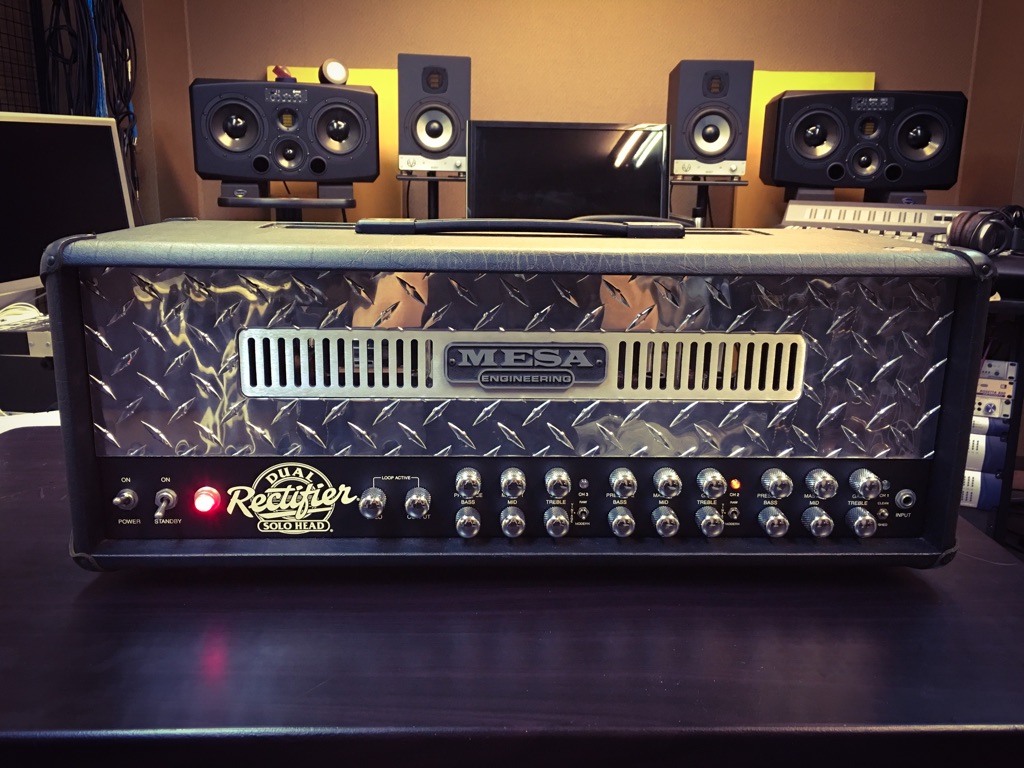 ギターアンプ(Mesa/Boogie Dual Rectifier)を導入しました。 – CPR STUDIO